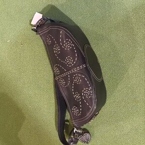 Vintage Brighton Black Heart Bag